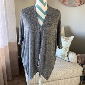 Cocoon style cardigan